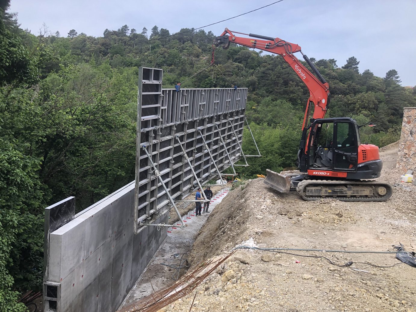Ms Construction Murs De Soutenement Saint Jean Cap Ferrat Conception Sur Mesure2